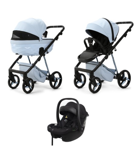 Milano Quantum 3 in 1 | Pushchair & Carry Cot | Mee-Go