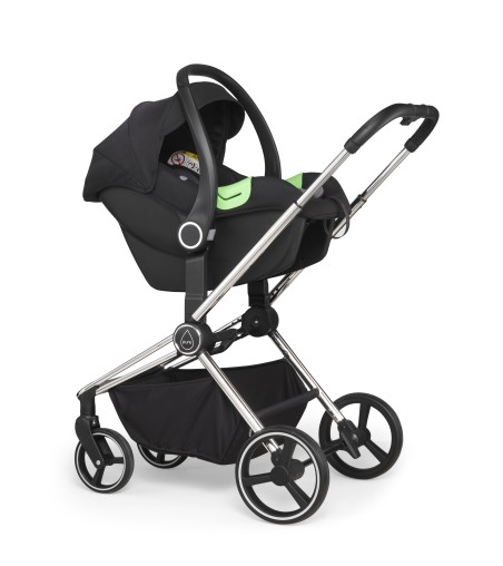 Pure Allegra Black Pram | Pure Model Baby Pram Sale- Sleek & Stylish
