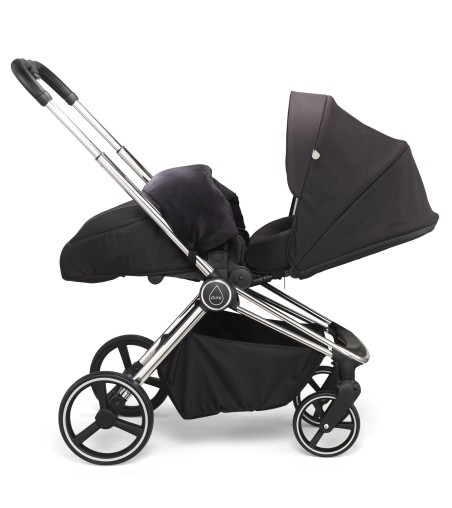 Pure Allegra Black Pram | Pure Model Baby Pram Sale- Sleek & Stylish