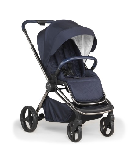 Pure True Blue Pram - Modern & Stylish