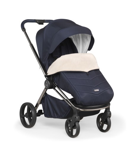 Pure True Blue Pram - Modern & Stylish
