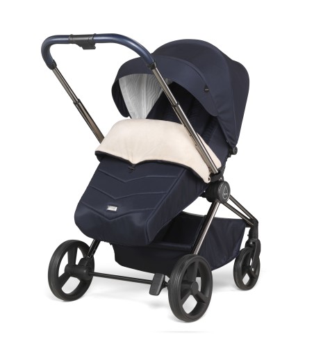 Pure True Blue Pram - Modern & Stylish