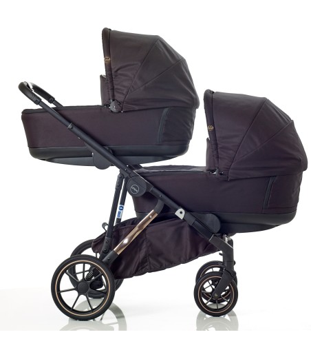 Uno+ - single to baby and toddler pram in Dusty Rose