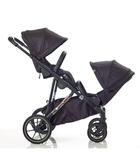Uno+ - single to baby and toddler pram in Dusty Rose