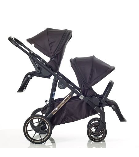 Uno+ - single to baby and toddler pram in Dusty Rose