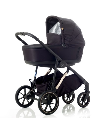 Uno+ - single to baby and toddler pram in Dusty Rose