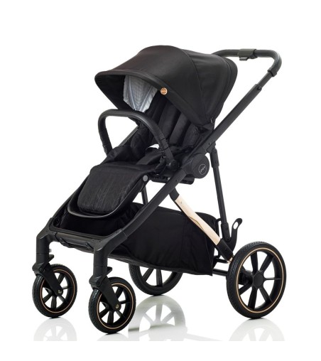 Uno+ - single to baby and toddler pram in Dusty Rose