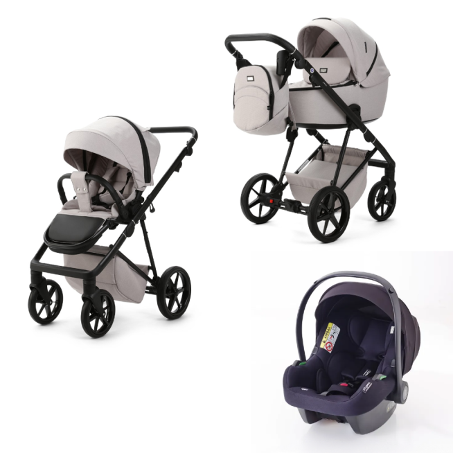 Milano Evo 3 in 1 | Pushchair & Carry Cot | Mee-Go